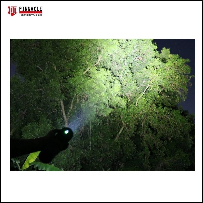 PTC-UAV-3F15 Portable GPS/Wifi UAV Drone Signal Jammer dengan 1000lm Flashlight Lumens