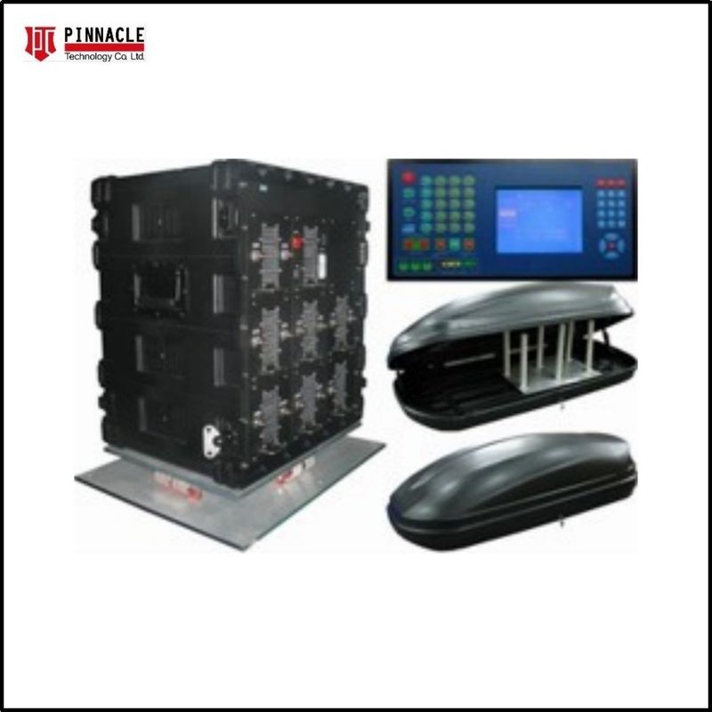 RCIED Digital Bomb Vehicle IED Jammer System 2100W 2g 3g 4g 5g WiFi GPS UHF VHF