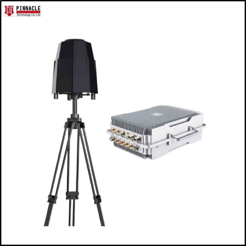 Jarak Panjang Waterproof Fixed Type Omni-Directional Drone Detection Abd Anti Drone Jamming System