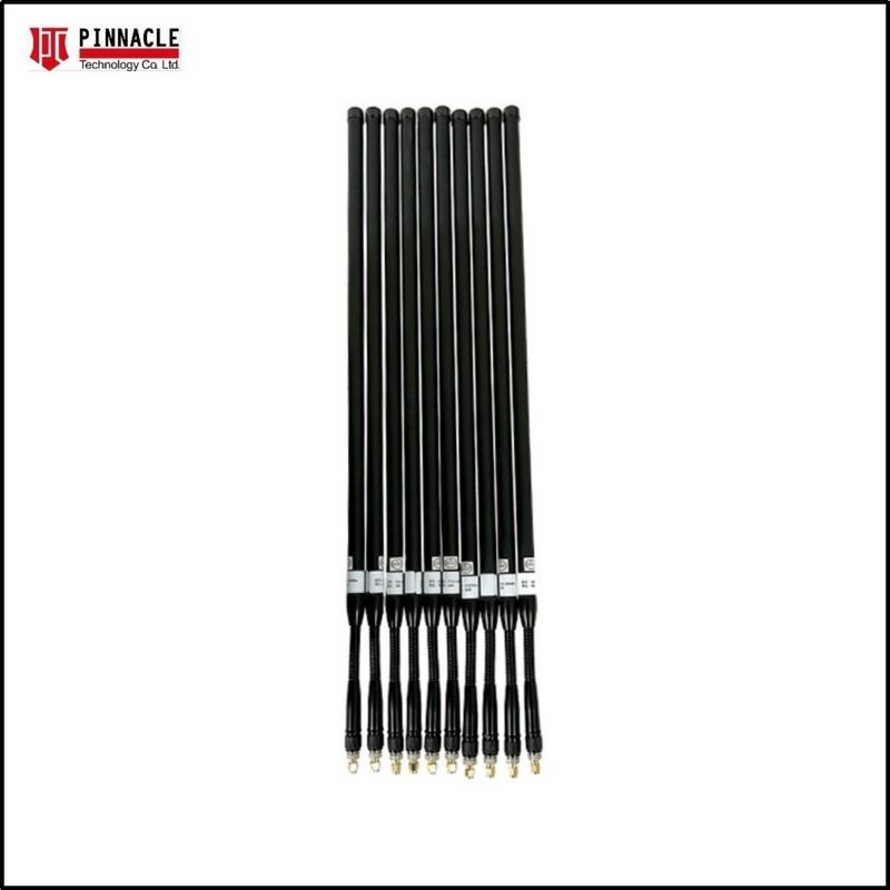 Full Band VHF UHF Remote Control Manpack Backpack Signal Jammer 2G 3G 4G 5G
