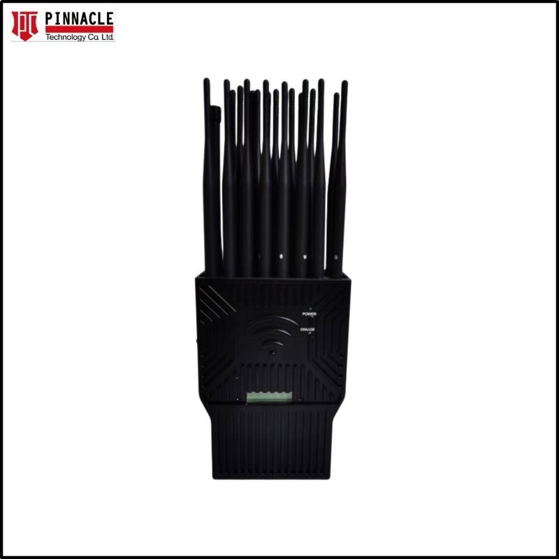 RF Lojack Handheld GPS Blocker 868mhz sinyal ponsel jammer 21 antena