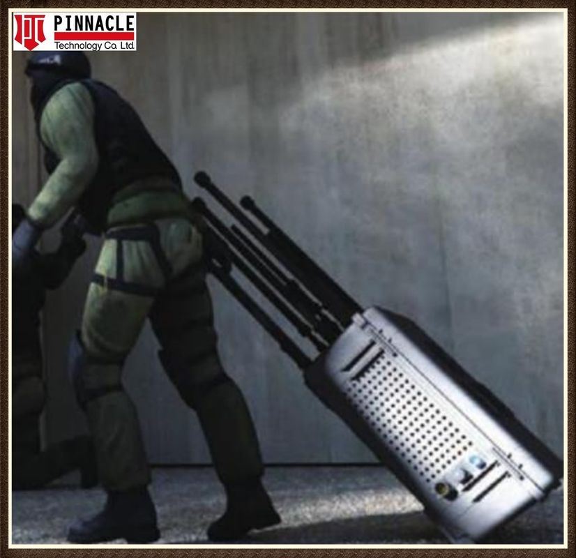 Pelican Militer VHF UHF Portable Cell Phone 2G/3G/4G/5G/GPS/WIFI Signal Jammer