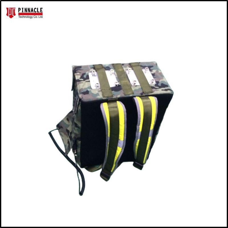 Manpack FPV Anti Drone Jamme 300-6000MHz UAS Signal Blocker Untuk Mengganggu Sinyal FPV GPS WIFI Remote Control