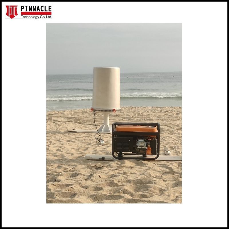 Outdoor Waterproof Anti-Drone FPV Jammer dengan Antenna Internal hingga 7km Range