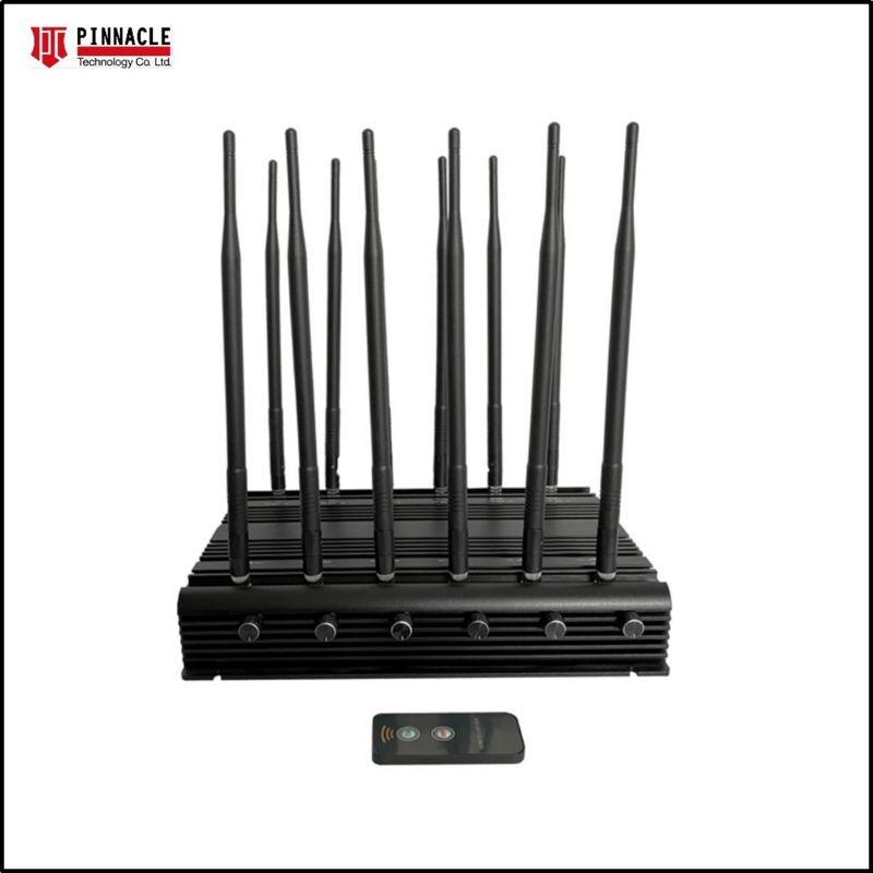 Sesuaikan Power Wired Remote Control Vehicle Convoy Bomb Jammer untuk Jamming Distance 50-300meters