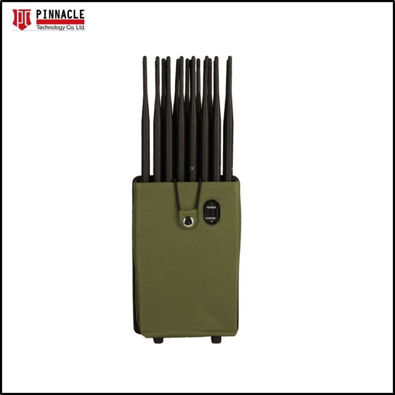 RF Lojack Handheld GPS Blocker 868mhz sinyal ponsel jammer 21 antena