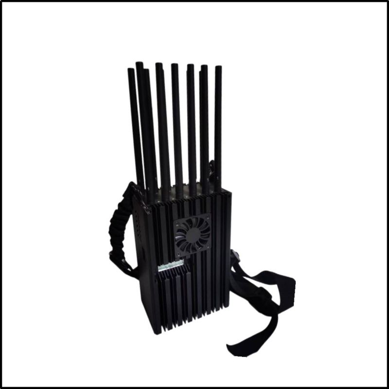 12 Antenna Handheld Signal Jammer Scrambler CDMA GSM PCS 3G LTE UHF VHF Remote Control