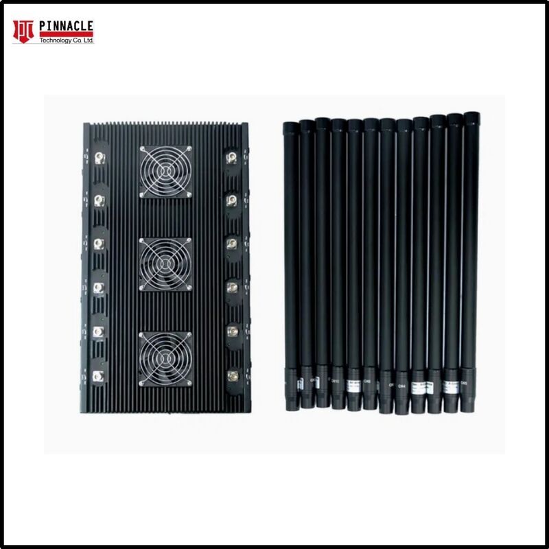 Desktop 300W Ponsel 2G / 3G / 4G / 5G WIFI Ruang Konferensi Meeting Jammer Sinyal