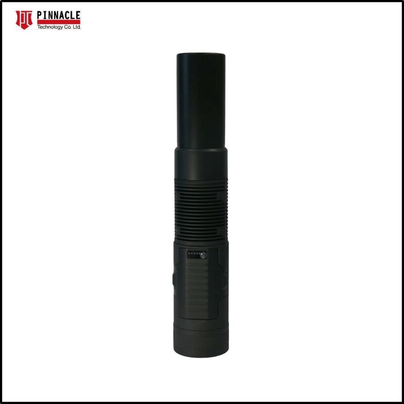 500m Range IP65 Waterproof 1kg Lampu senter ringan Anti-Drone Jammer Pertahanan UAS Taktis Portable