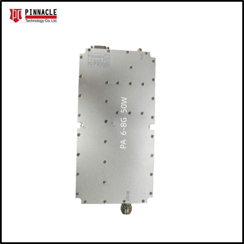 Modul Penguat Perangkat Peredam RF WiFi 6E Berdaya Tinggi dengan Keluaran 50W atau 100W untuk Penekanan Sinyal 5925-7125 MHz
