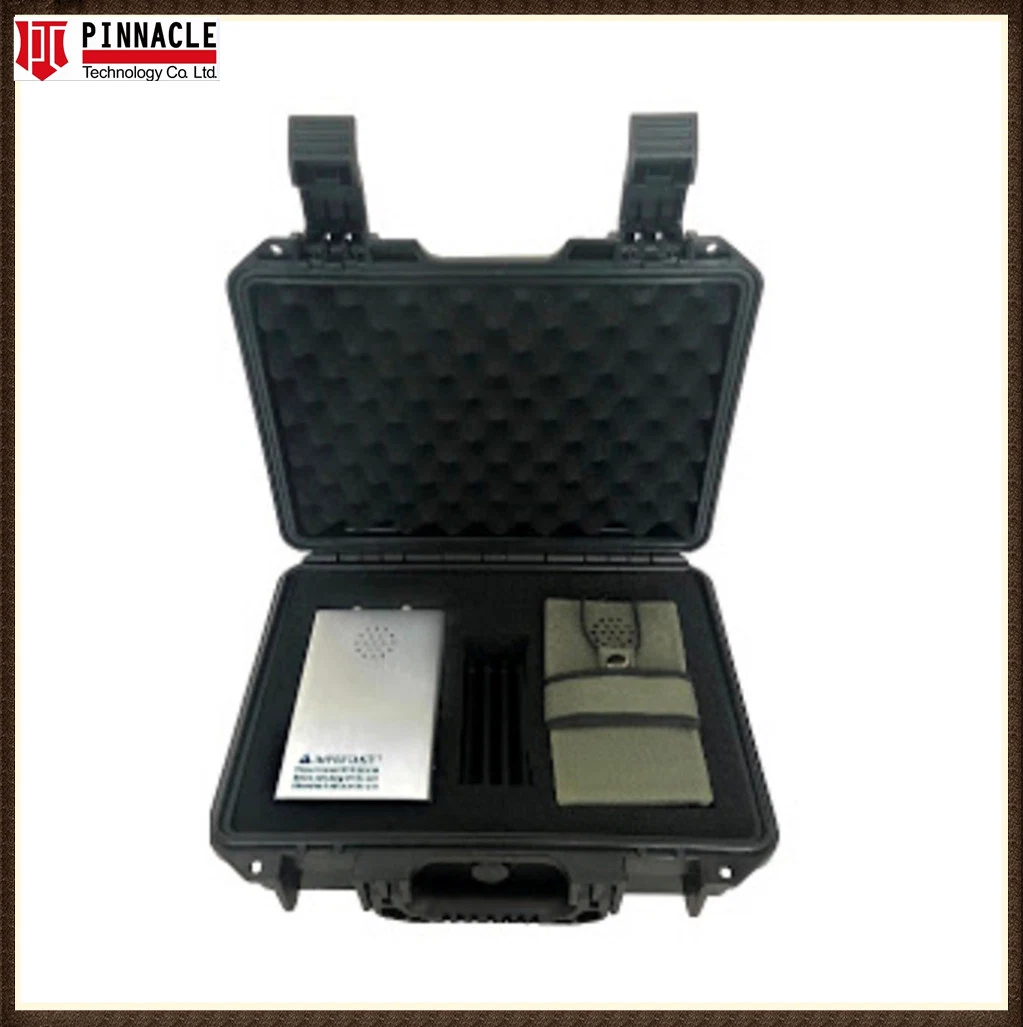 30W L1 ~ L5 GPS Wifi Ponsel Handheld GPS Blocker 4 Antenna Remote Control 2