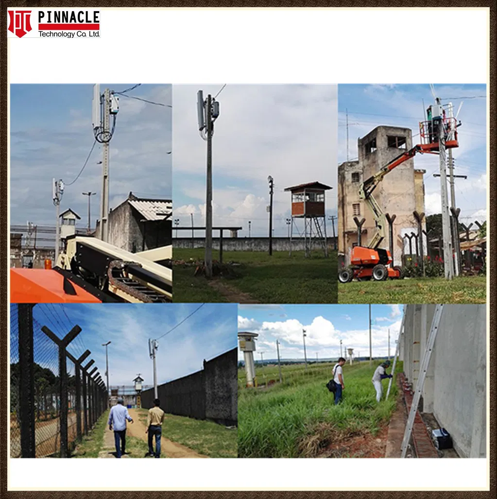Pemancar Jammer Walkie Talkie Kendali Jauh VHF UHF DDS Daya Tinggi 100MHz-500MHz 4