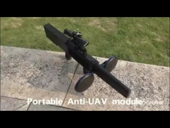 RC2.4G RC5.8G RC 1.5G Pengacau Sinyal Drone Bentuk Senjata Portabel UAV