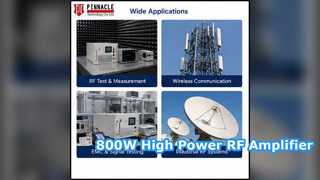 Penguat Daya RF 800W 1200 1400MHz Kelas Industri