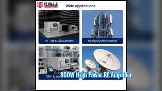 Penguat Daya RF 800W 1200 1400MHz untuk Penggunaan Industri
